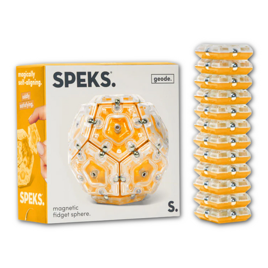 SPEKS Geode Magnetic Fidget Set Topaz