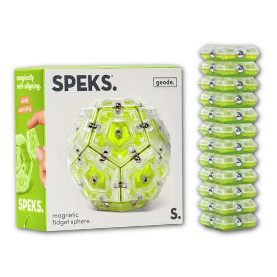 SPEKS Geode Magnetic Fidget Set Peridot