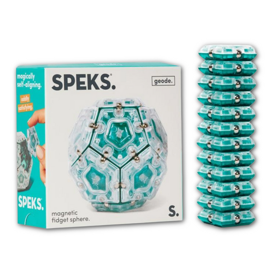 SPEKS Geode Magnetic Fidget Set Aqua