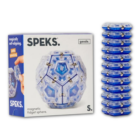 SPEKS Geode Magnetic Fidget Set Cobalt