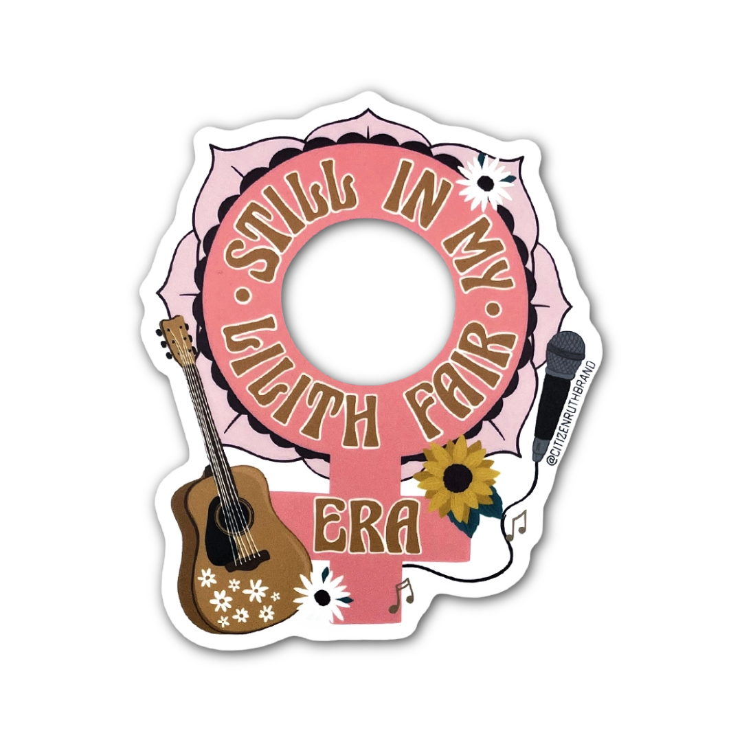 Still in My Lilith Fair Vinyl Sticker
