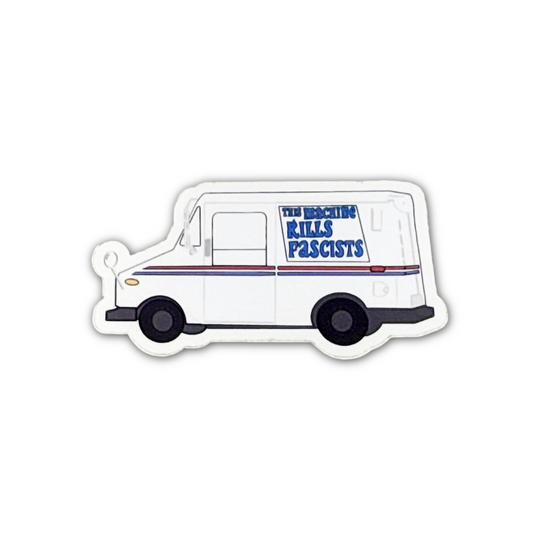 Save The USPS Mail Truck Sticker