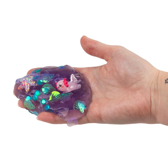 Axolotl Pick N' Pop Putty Slime