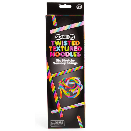 Scrunchems Twisted Textured Noodles Squishy Toy