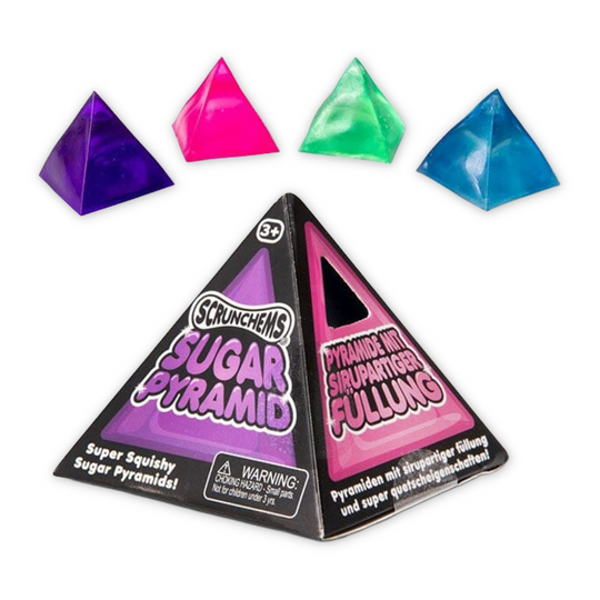 Scrunchems Sugar Pyramid Squishy Toy