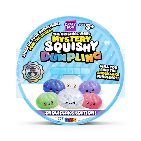 RMS Mystery Squishy Dumpling Bao Bun - Snowflake Edition