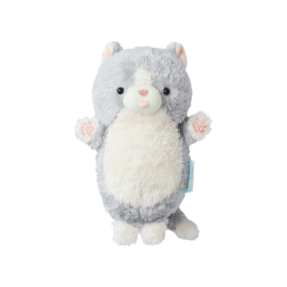 Cat Mugyuuus Weighted Stuffed Animal Cuddle Toy
