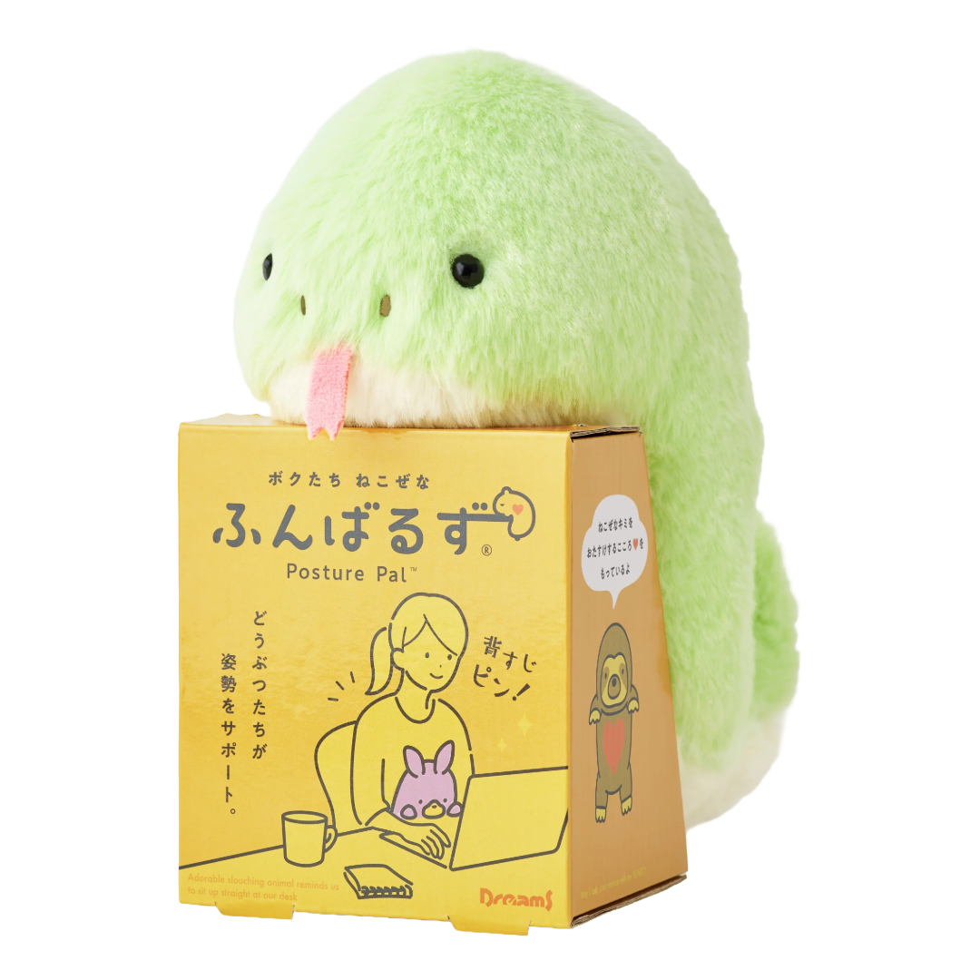 Green Snake Posture Pal Stuffed Animal