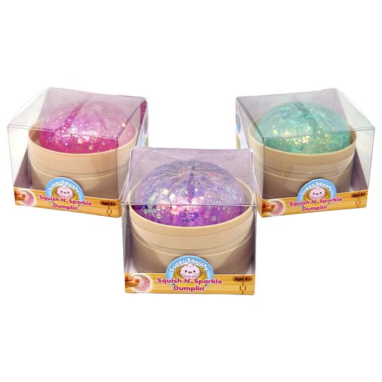 Squish N' Sparkle Dumplin' Squishy Toy