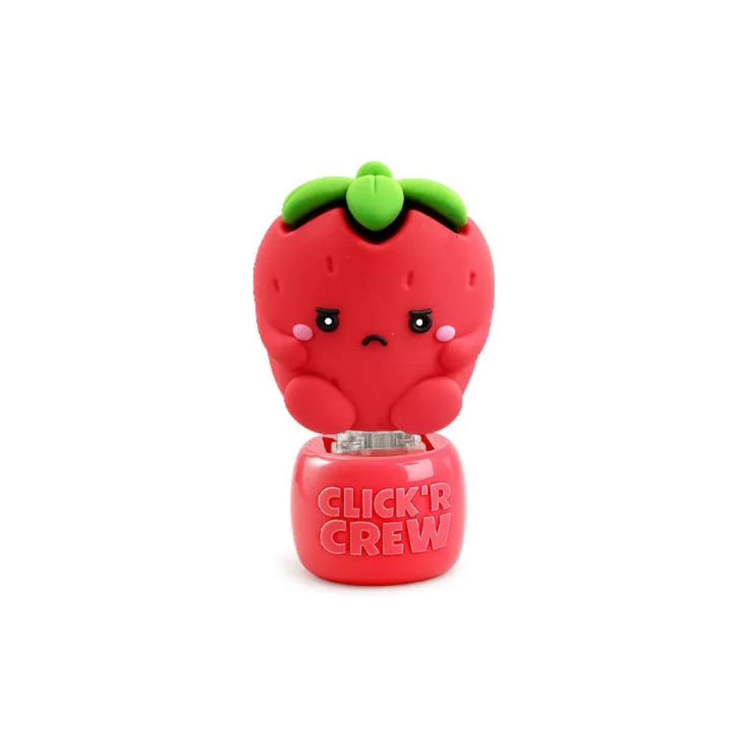 CLICK'R CREW Grumpy Fruit Keyboard Clicker - Sophie Strawberry