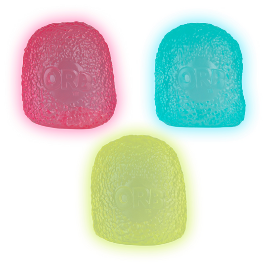 Sugar Swaps Gumdrop Glow in the Dark Squishy Toy