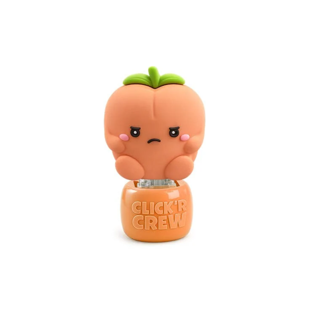 CLICK'R CREW Grumpy Fruit Keyboard Clicker - Patricia Peach