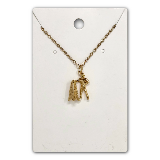 14k Gold Driller Necklace