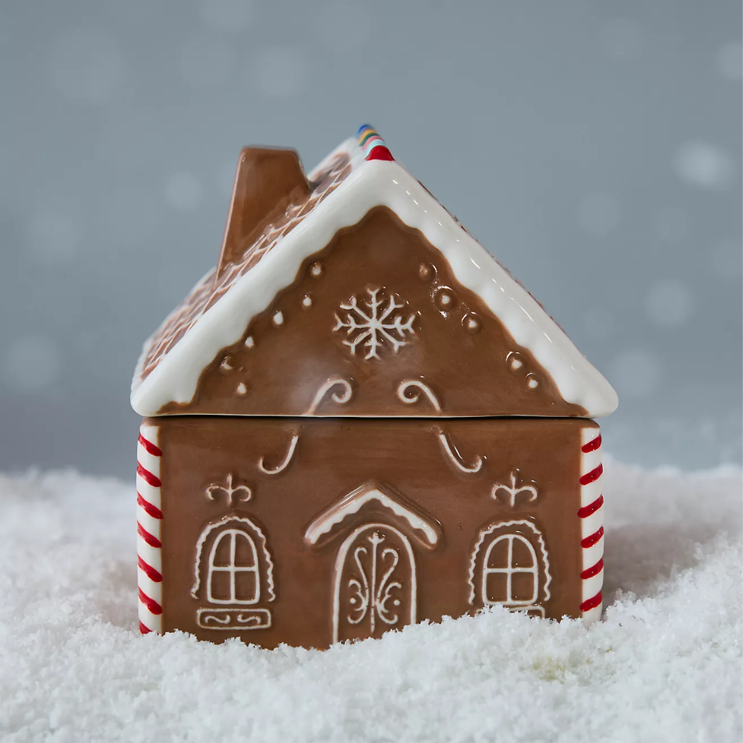 Gingerbread House Ceramic Candle 9.5oz