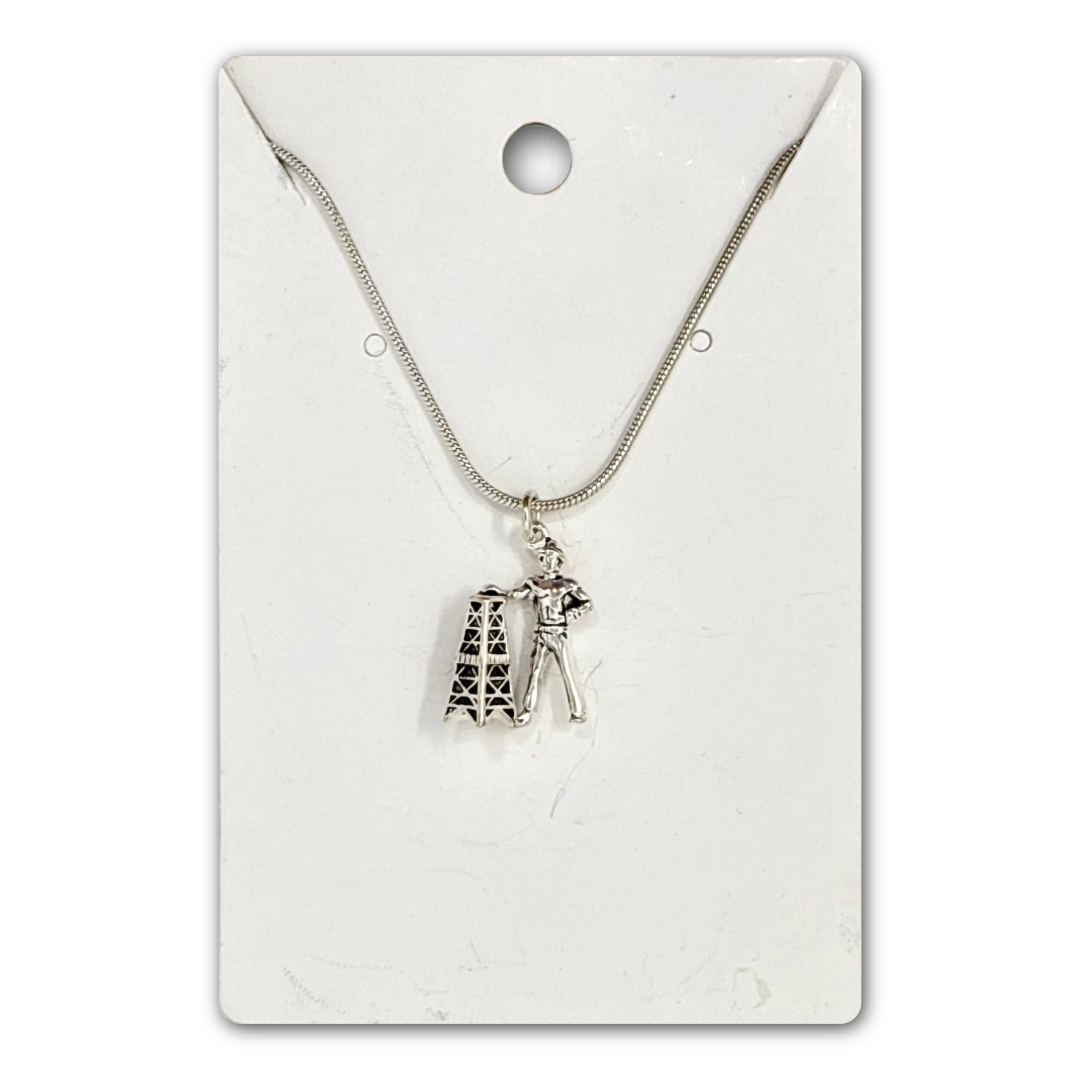 Sterling Silver Driller Necklace
