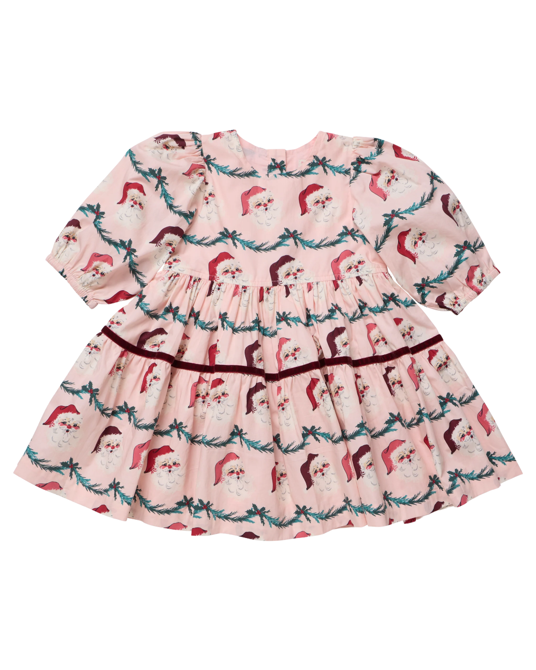 Pink Chicken - Santa Garland Maribelle Dress