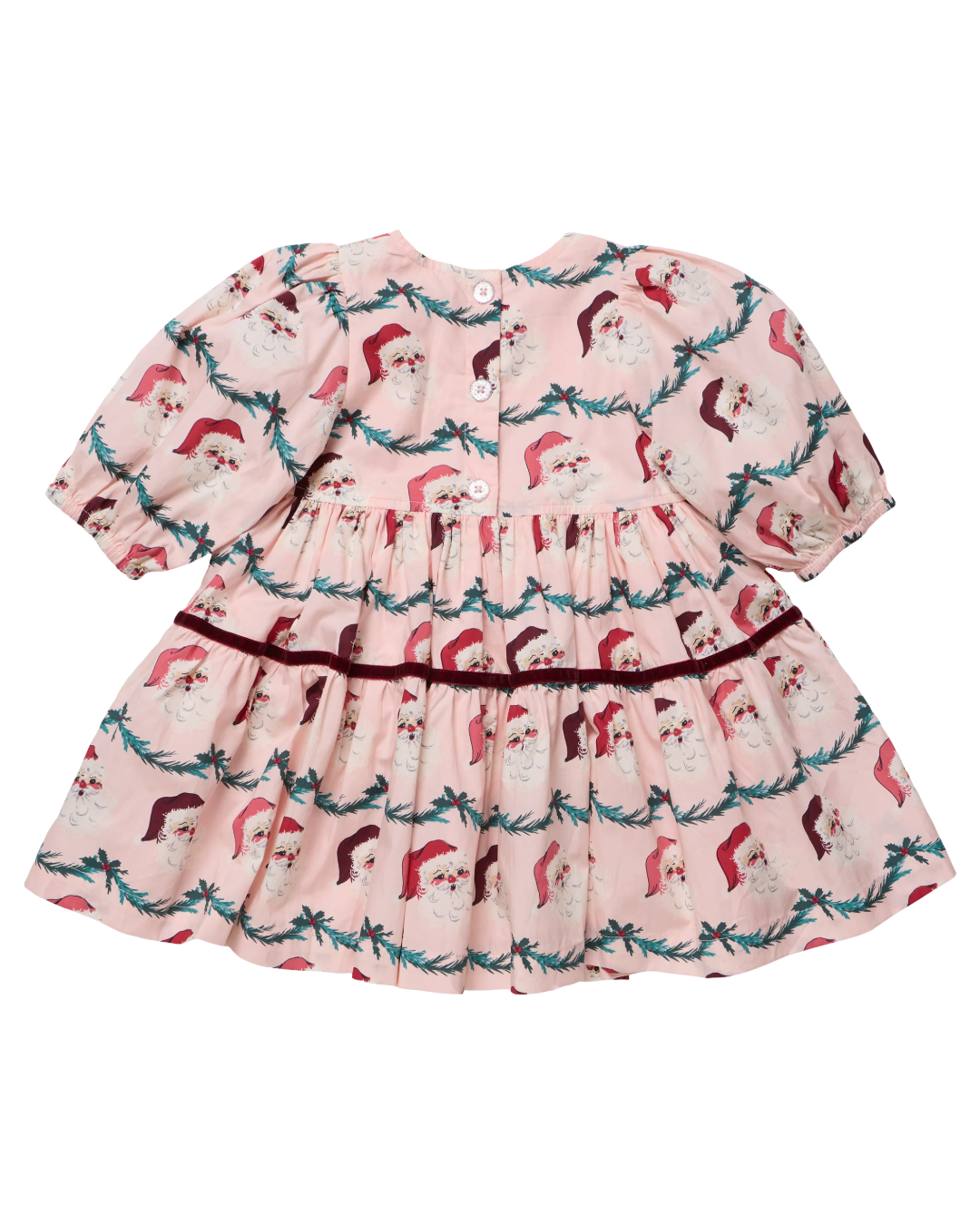 Pink Chicken - Santa Garland Maribelle Dress