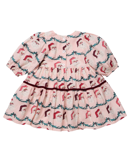 Pink Chicken - Santa Garland Maribelle Dress