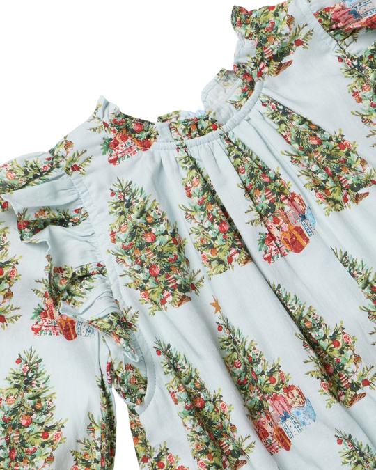 Pink Chicken - Trees & Presents Harper Dress