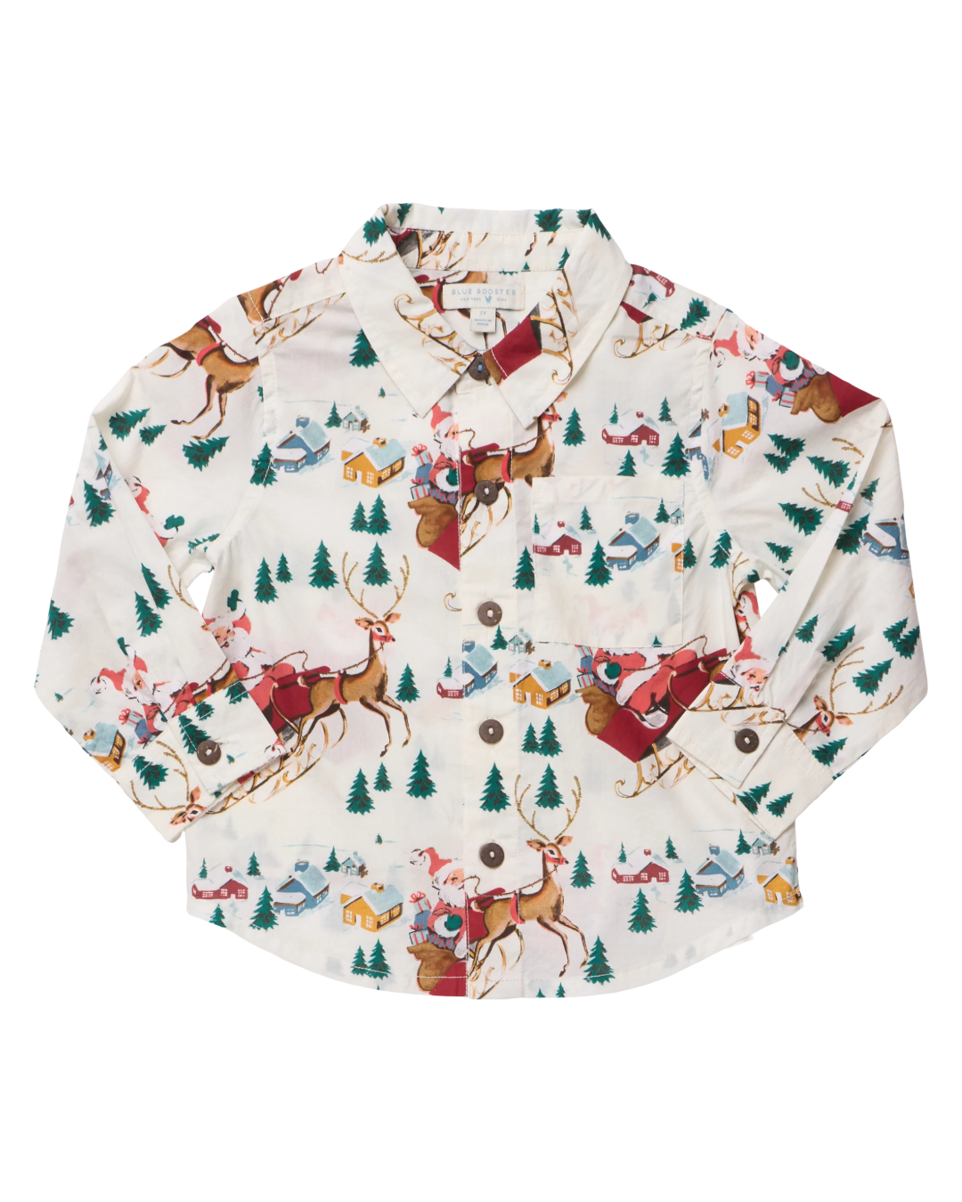 Pink Chicken - Santa Sleigh Jack Shirt