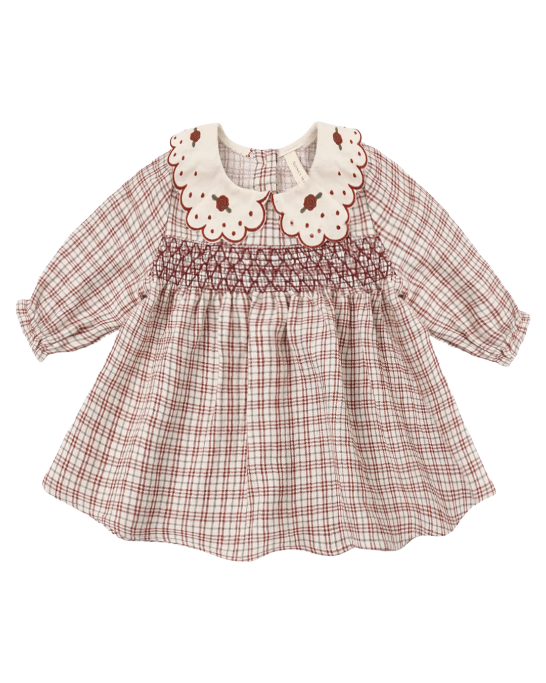 Quincy Mae - Christmas Plaid Callie Dress