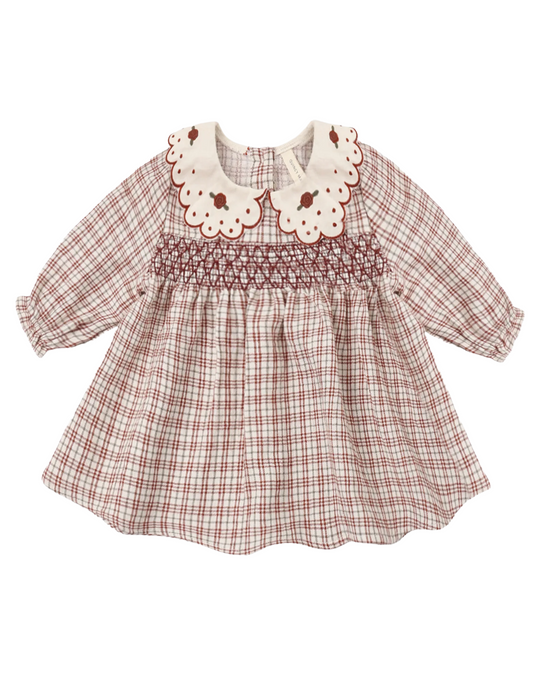 Quincy Mae - Christmas Plaid Callie Dress