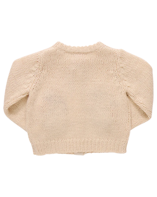 Pink Chicken - Flower Embroidery Maude Sweater