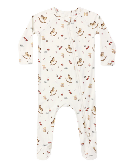 Quincy Mae - Toy Chest Bamboo Zip Footie