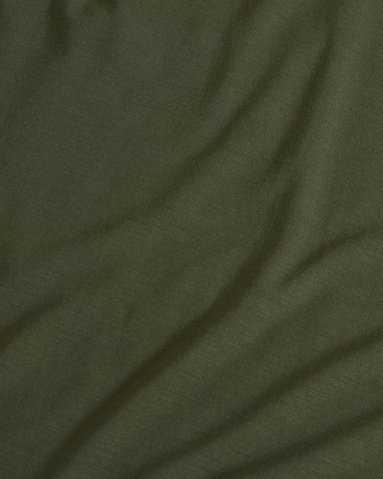 Posh Peanut - Pine Green Ribbed Romper