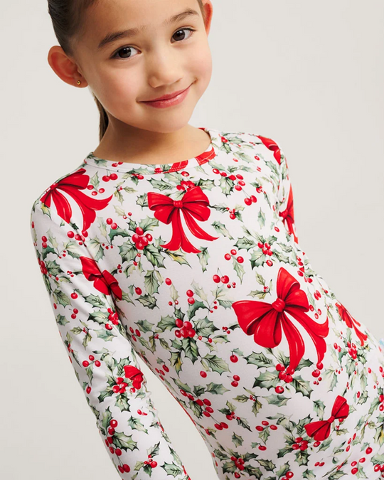 Posh Peanut - Happy Holly-Days Classic Pajama Set