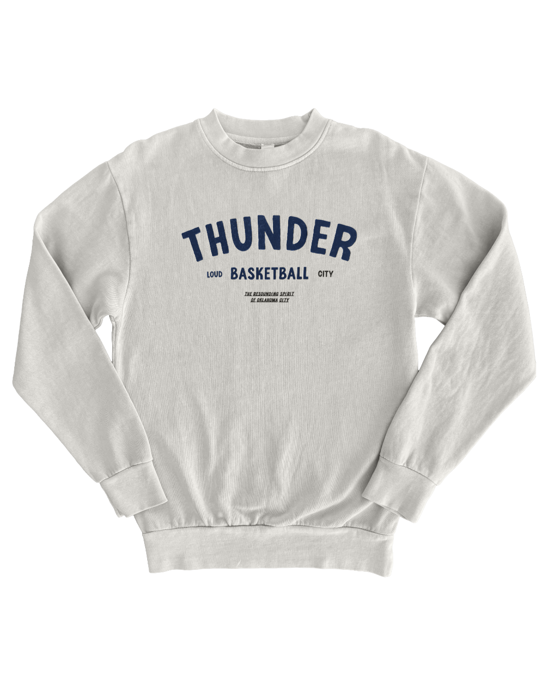 Thunder Basketball Classic Pullover Sweatshirt