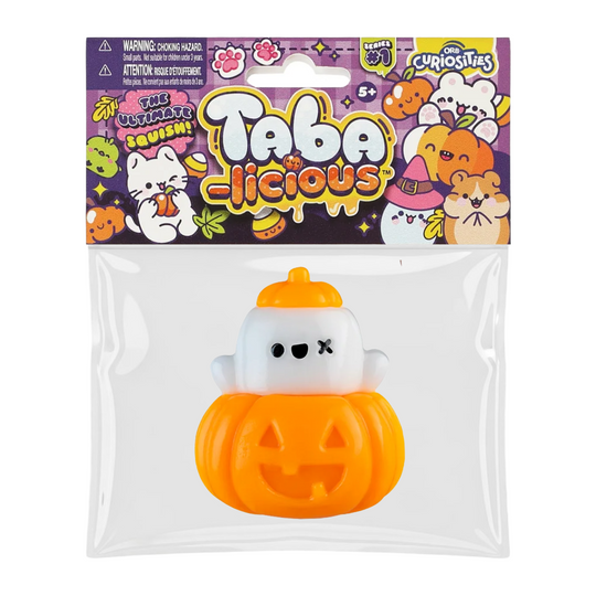 Pumpkin Ghost Taba-licious Halloween Squishy Toy