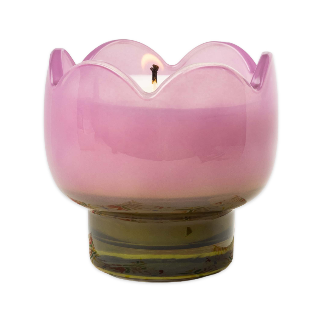 Bronzed Gardenia Tulip Candle 5.5 oz