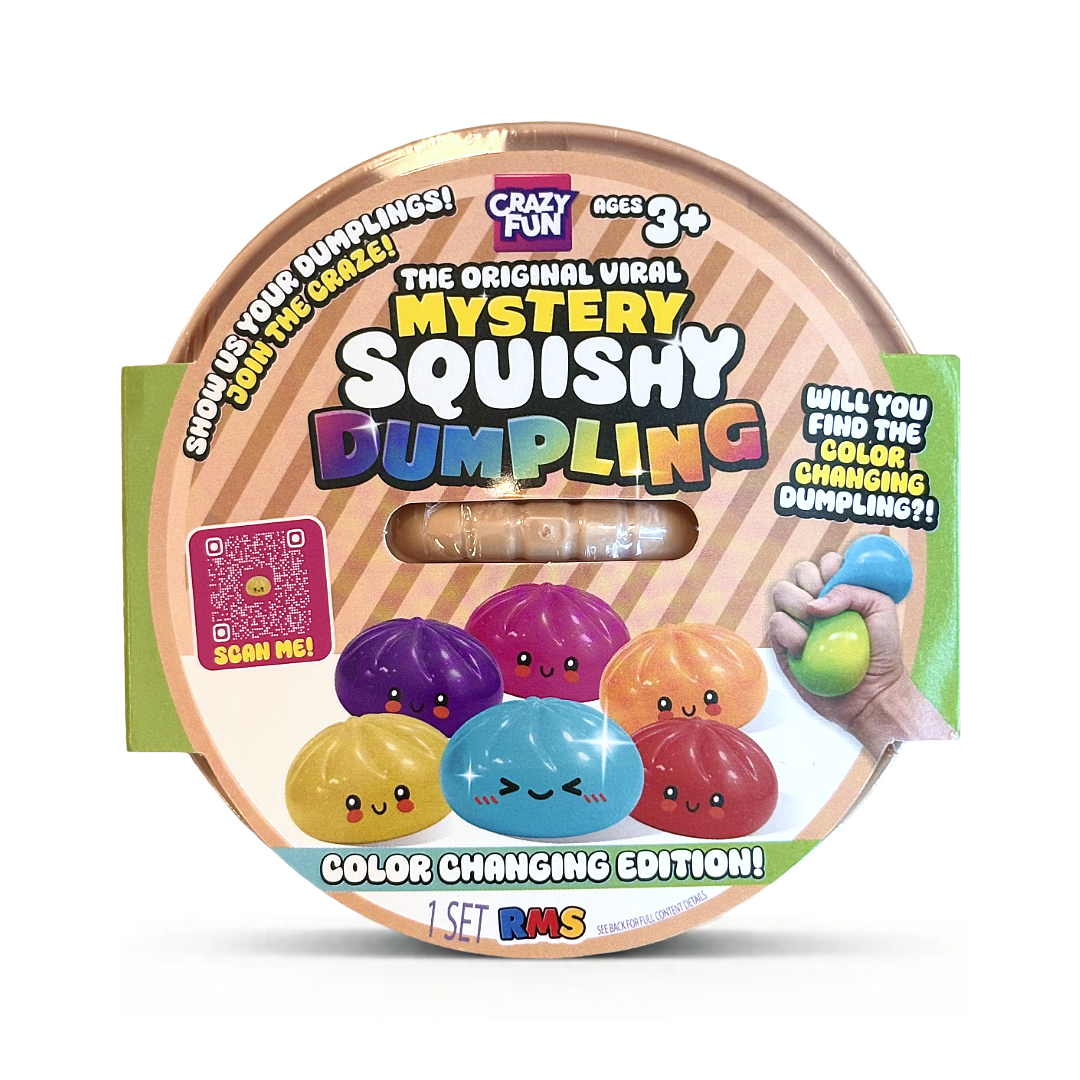 Mystery Squishy Dumpling Bao Bun - Color Changing Edition