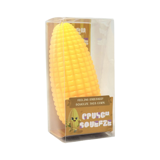 Crunchy Corn Squeeze & Crunch Squishy Toy