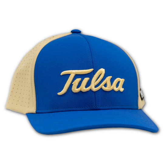 The Okie Brand - Tulsa Royal/Gold Performance Hat