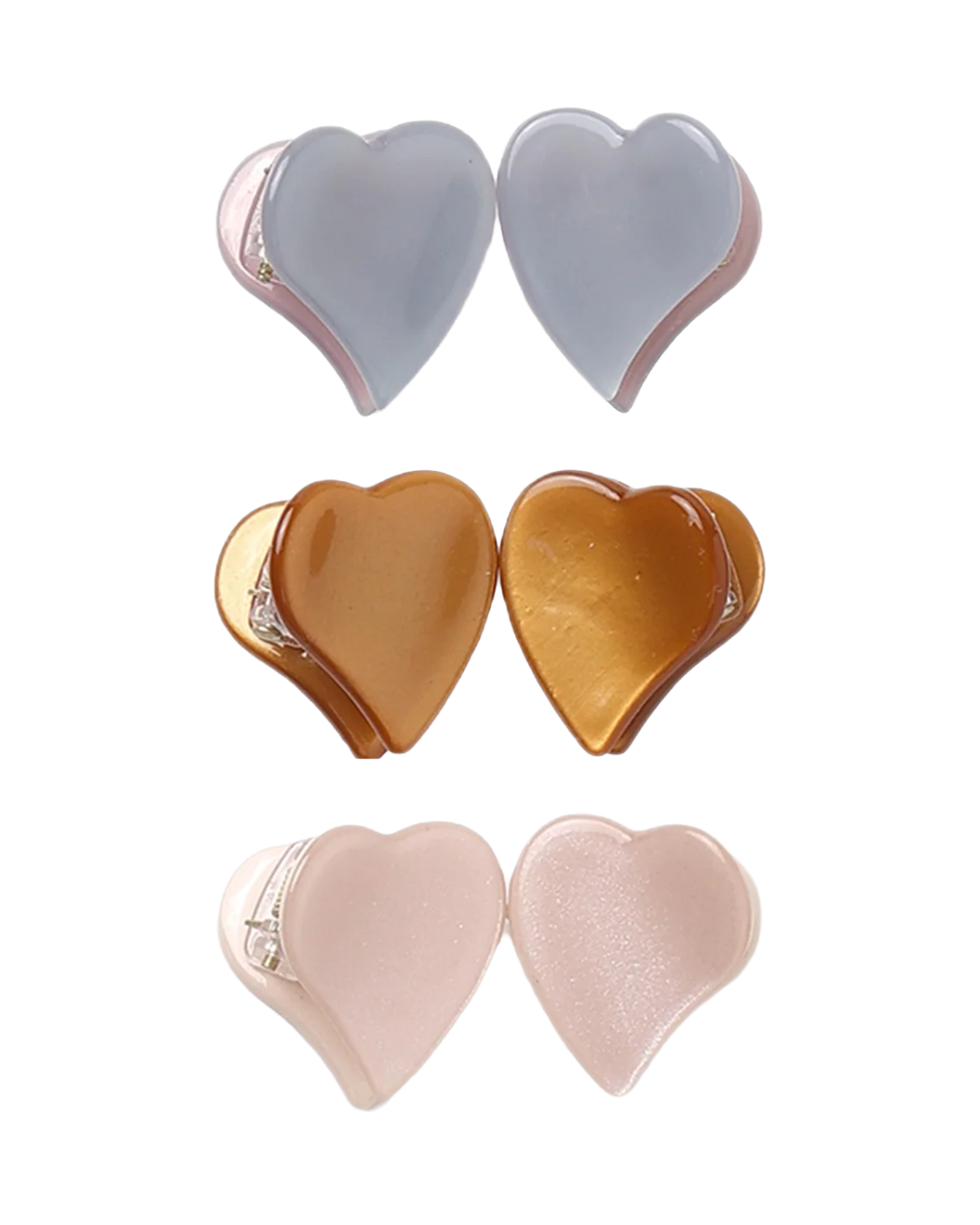 Rylee + Cru - Heart Mini Clips Set