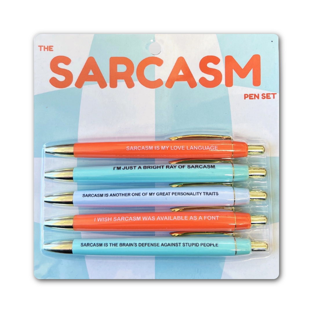 Sarcasm Pen Set