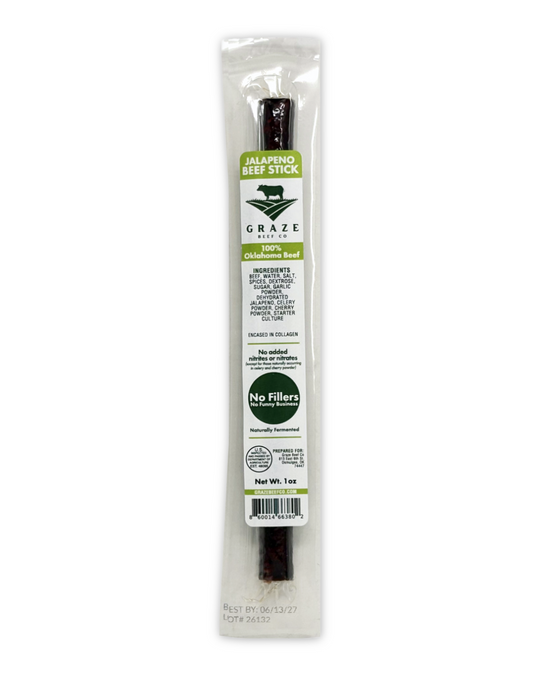 Graze Jalapeno Beef Stick