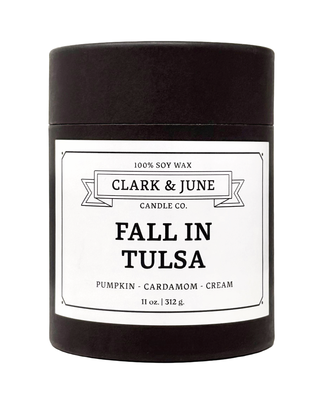 Fall in Tulsa Pumpkin, Cardamom, & Cream 11oz Candle