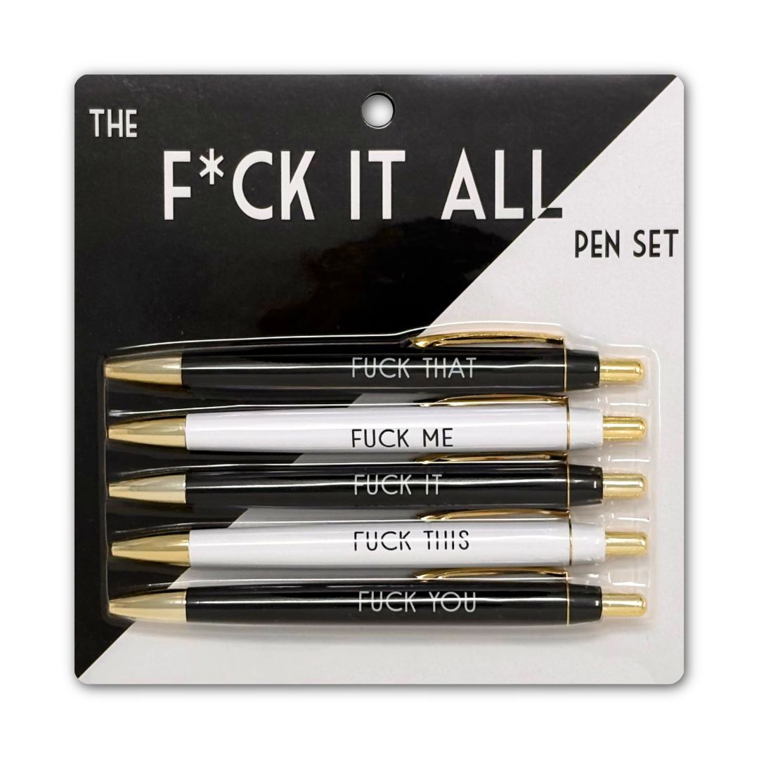 F*ck It All Pen Set