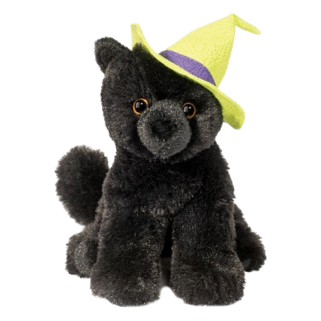 Soft Mini Witch Cat Plush