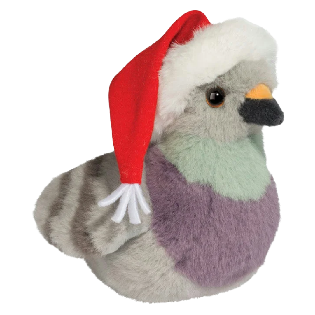 Santa Pigeon Plush