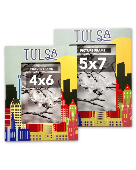 Tulsa Skyline Picture Frame