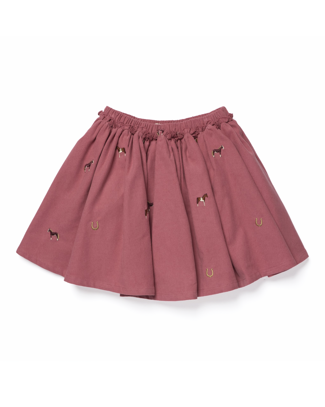 Pink Chicken - Embroidered Horses Giana Skirt