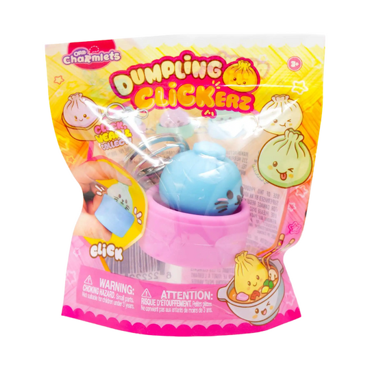 Dumpling Clickerz Fidget Toy Keychain