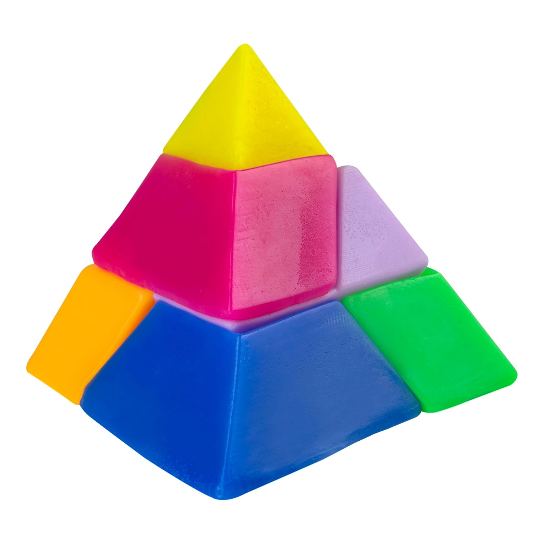 Tabalicious Pyramid Puzzle Squishy Toy