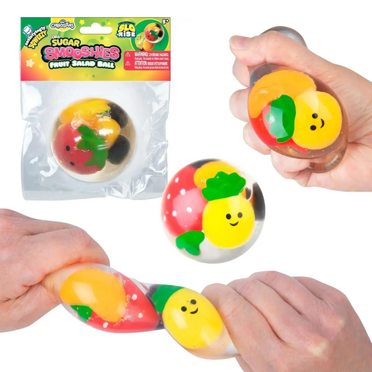 Sugar Smooshies Fruit Salad Ball Squishy Toy