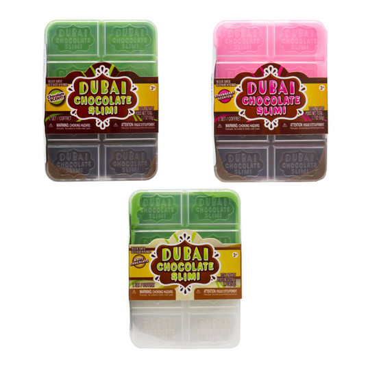 Assorted Slimi Dubai Chocolate Slime
