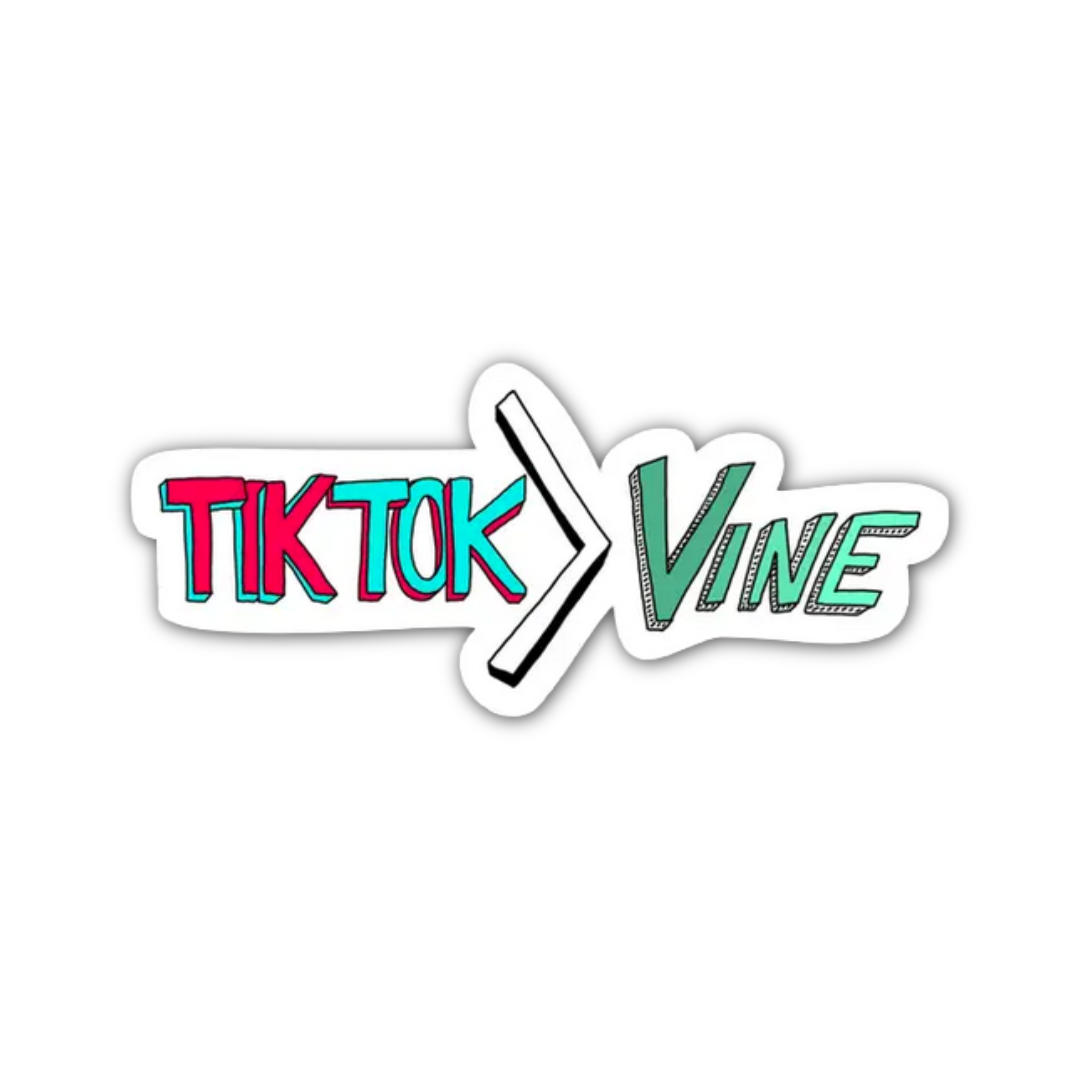 TikTok > Vine Sticker